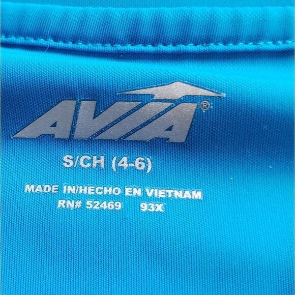 🔺️Avia Blue Hi-Low Athletic Short Sleeve Top - Picture 8 of 10